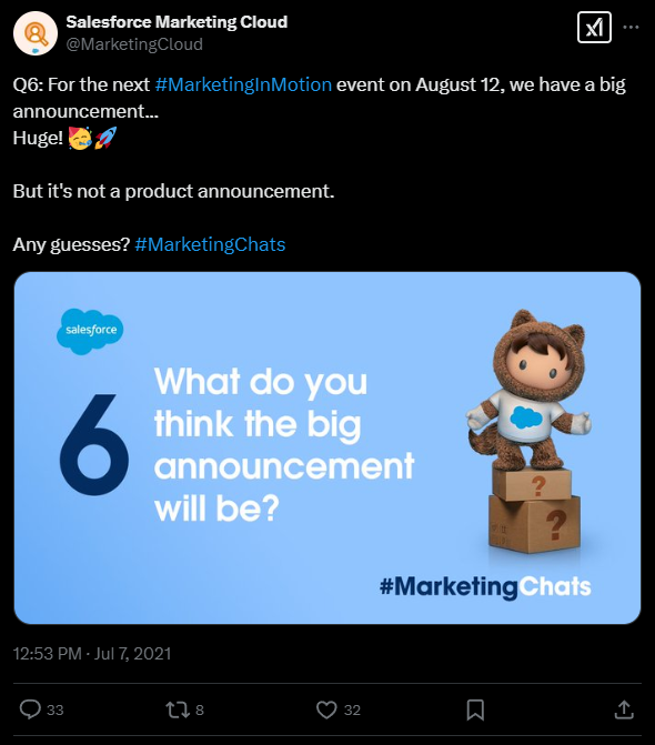 Marketing Chats July 2021 Recap